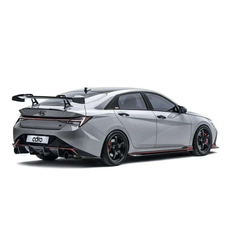 ADRO Inc AT-R1 SWAN NECK WING - CURVED - Hyundai Elantra N 2022+