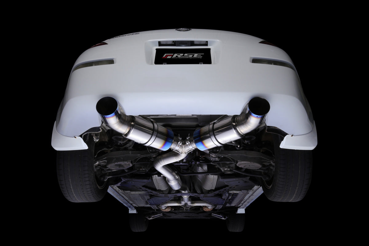 RSE FULL TITANIUM MUFFLER FAIRLADY Z Z33 TYPE-D (DUAL) - Nissan FAIRLADY Z Z33 350Z VQ35DE VQ35HR