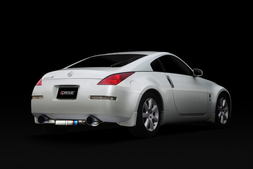 RSE FULL TITANIUM MUFFLER FAIRLADY Z Z33 TYPE-D (DUAL) - Nissan FAIRLADY Z Z33 350Z VQ35DE VQ35HR