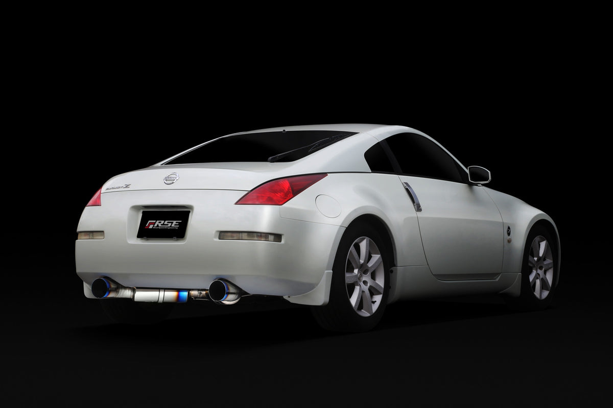 RSE FULL TITANIUM MUFFLER FAIRLADY Z Z33 TYPE-D (DUAL) - Nissan FAIRLADY Z Z33 350Z VQ35DE VQ35HR