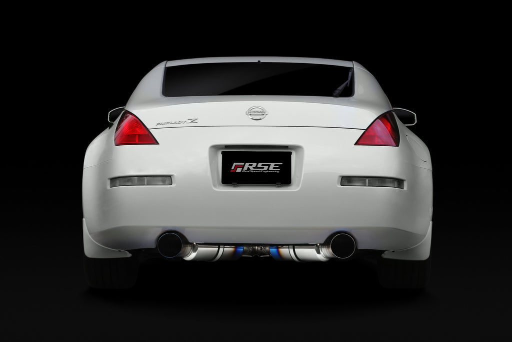 RSE FULL TITANIUM MUFFLER FAIRLADY Z Z33 TYPE-D (DUAL) - Nissan FAIRLADY Z Z33 350Z VQ35DE VQ35HR
