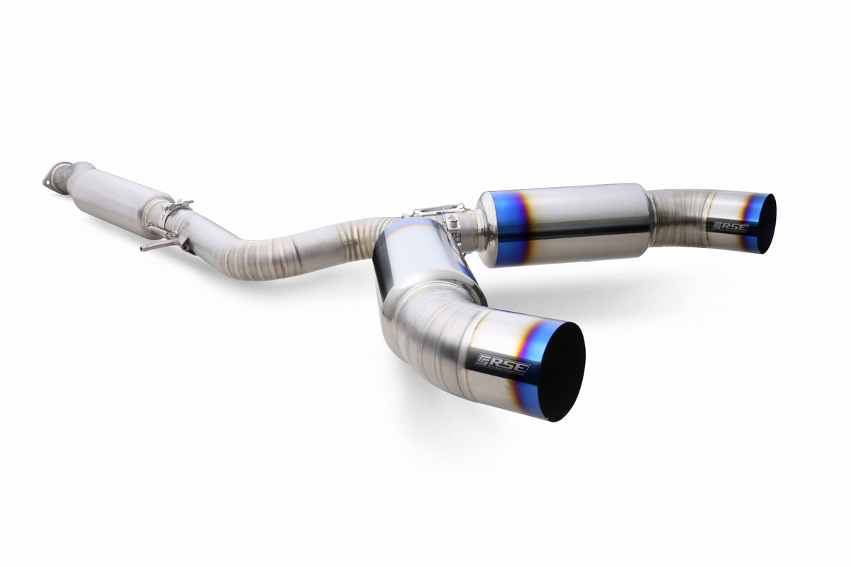 RSE FULL TITANIUM MUFFLER FAIRLADY Z Z33 TYPE-D (DUAL) - Nissan FAIRLADY Z Z33 350Z VQ35DE VQ35HR