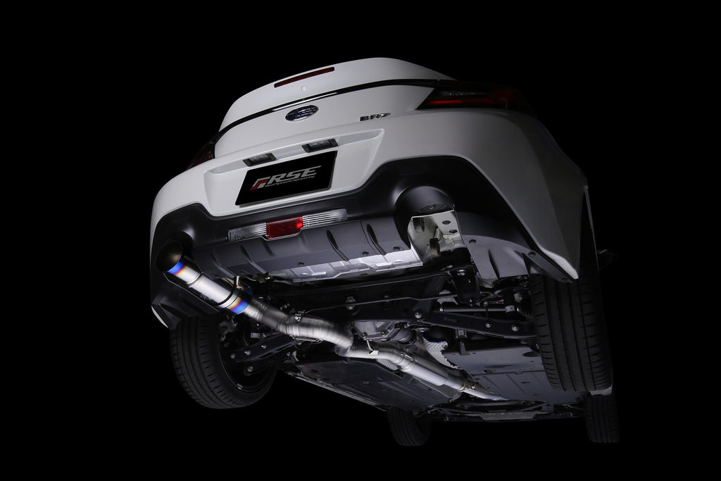 RSE FULL TITANIUM MUFFLER SINGLE TYPE-80 Ver.3 - Toyota 86 GR86 2012-2021+/ Subaru BRZ ZC6 ZD8 2012-2021+