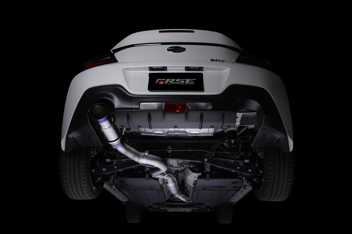 RSE FULL TITANIUM MUFFLER SINGLE TYPE-80 Ver.3 - Toyota 86 GR86 2012-2021+/ Subaru BRZ ZC6 ZD8 2012-2021+