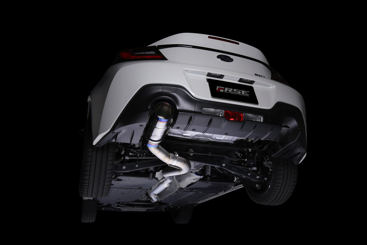 RSE FULL TITANIUM MUFFLER SINGLE TYPE-80 Ver.3 - Toyota 86 GR86 2012-2021+/ Subaru BRZ ZC6 ZD8 2012-2021+