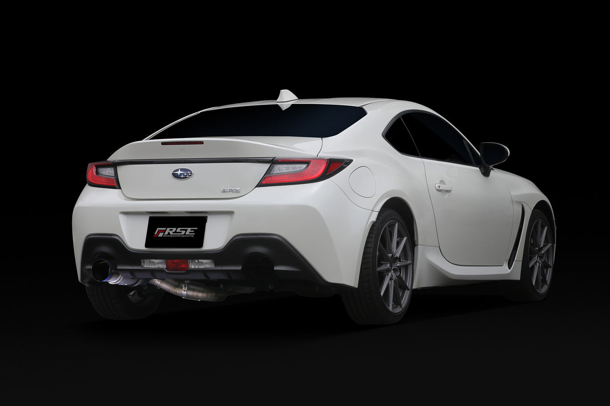 RSE FULL TITANIUM MUFFLER SINGLE TYPE-80 Ver.3 - Toyota 86 GR86 2012-2021+/ Subaru BRZ ZC6 ZD8 2012-2021+