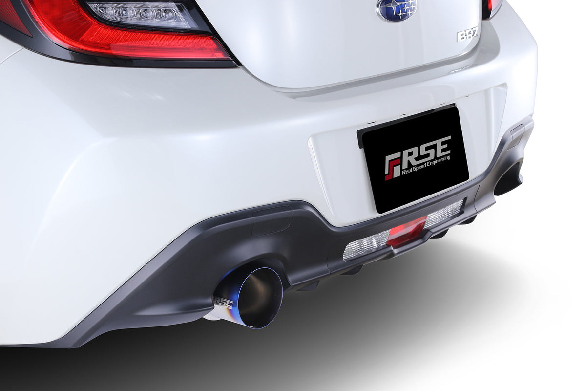 RSE FULL TITANIUM MUFFLER SINGLE TYPE-80 Ver.3 - Toyota 86 GR86 2012-2021+/ Subaru BRZ ZC6 ZD8 2012-2021+