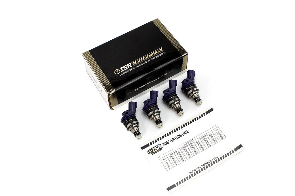 ISR Performance 550cc Side Feed Fuel Injectors Set - Nissan SR20DET Engine Series
