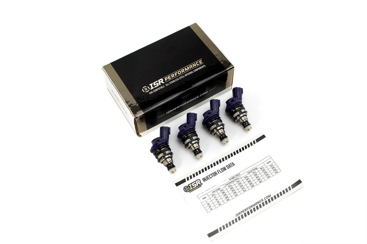 ISR Performance 550cc Side Feed Fuel Injectors Set - Nissan SR20DET Engine Series