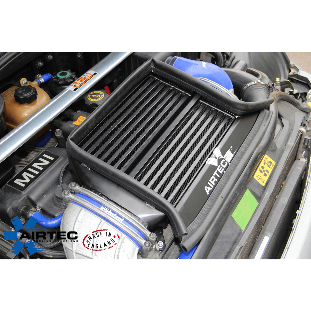 AIRTEC Top Mount Intercooler Upgrade - Pro Series Black - Mini Cooper S R53