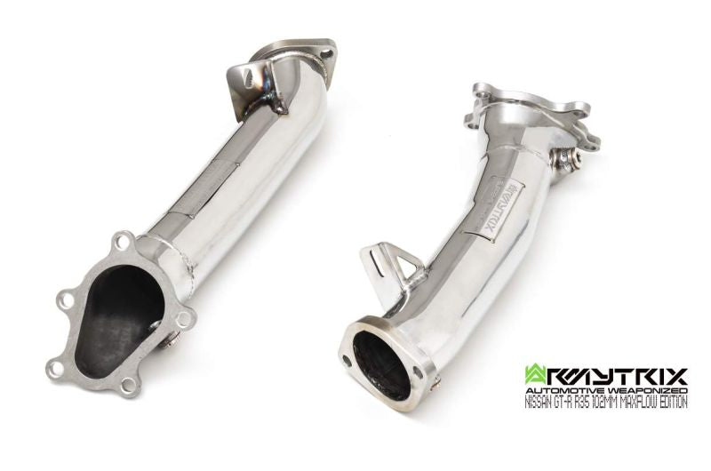 Armytrix Stainless 102mm Valvetronic Cat-Back - 2009-2017 Nissan R35 GT-R